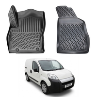 Fiat Fiorino Floor Mats 2007-2019, TPE All Weather, Non Slip Car Interior Floor Liner
