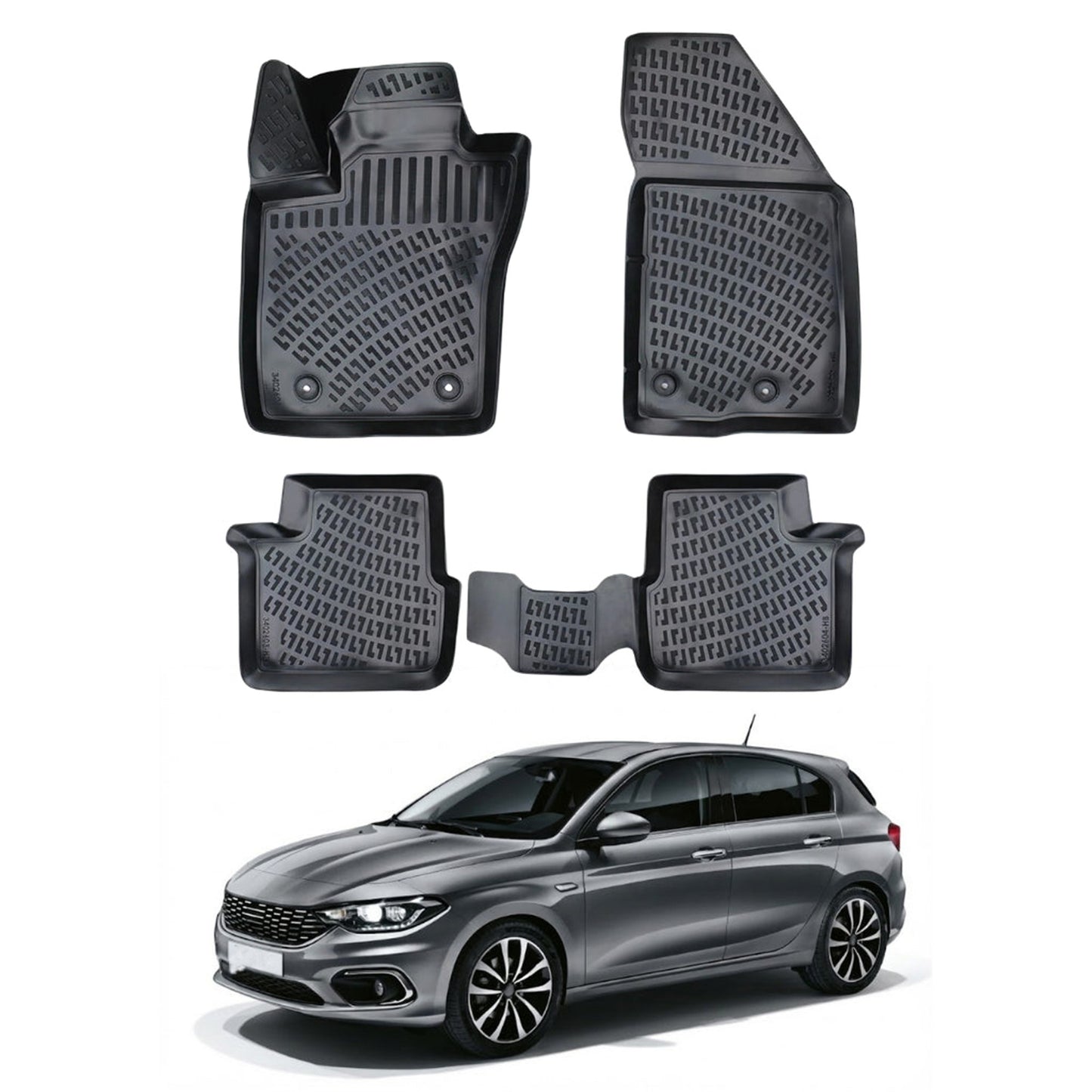 Fiat Tipo Floor Mats 2015-2026 - Auto Accessory