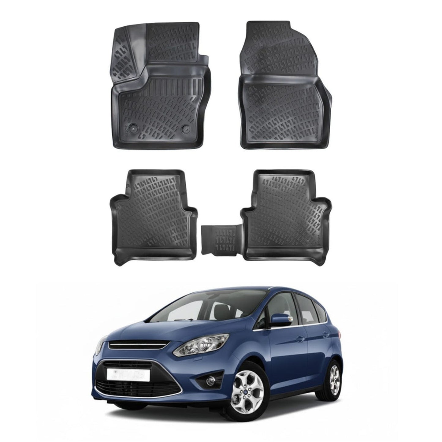 Ford C-Max Floor Mats 2010-2015 - Auto Accessory