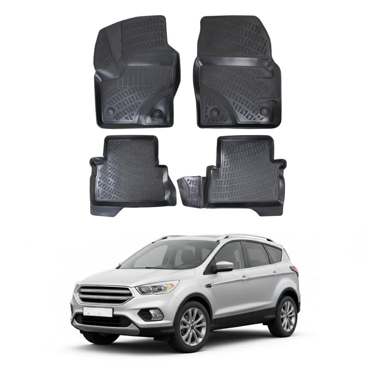 Ford Kuga Floor Mats 2012-2019 - Auto Accessory