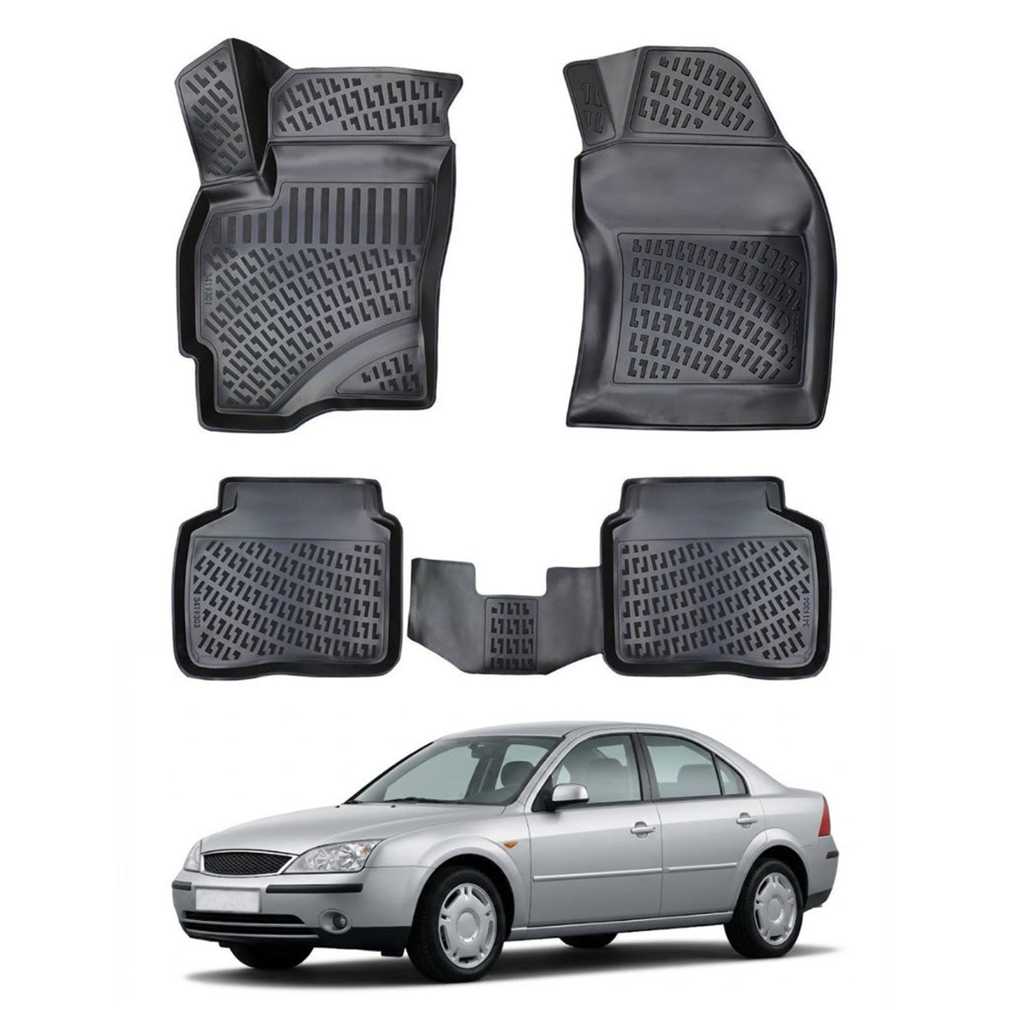 Ford Mondeo Floor Mats 2001-2007 - Auto Accessory