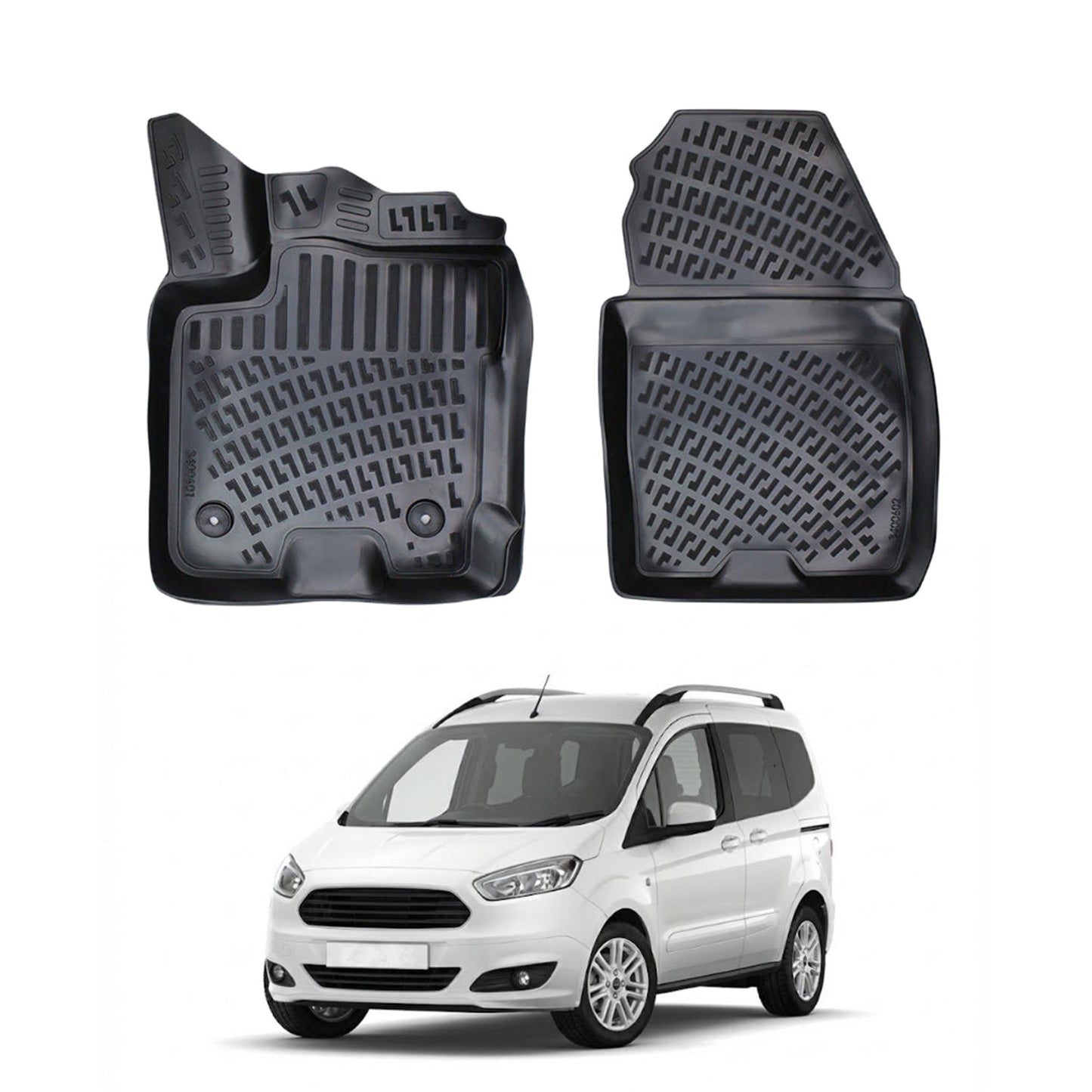 Ford Tourneo Courier Floor Mats 2014-2026 - Auto Accessory