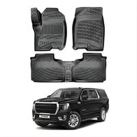 GMC Yukon Denali Floor Mats 2021-2026 - Auto Accessory SKU: 0413