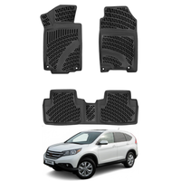 Honda CR-V Floor Mats 2011-2017, TPE All Weather, Non Slip Car Interior Floor Liner