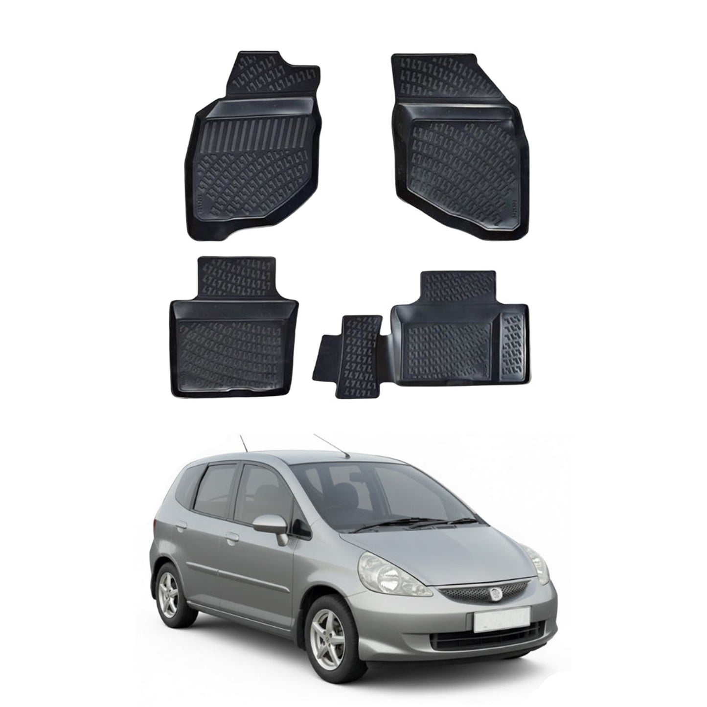 Honda Jazz Floor Mats 2002-2008 - Auto Accessory