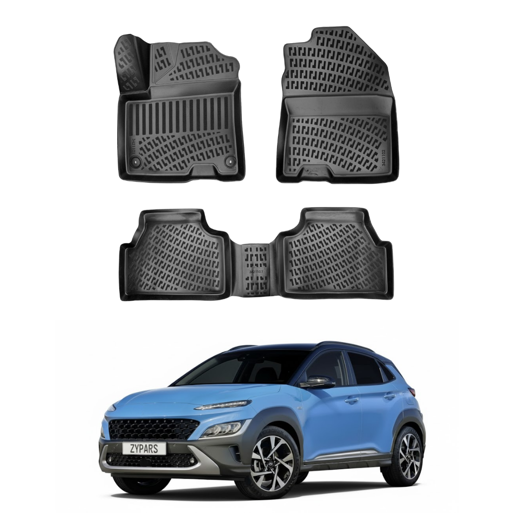 Hyundai Kona Floor Mats 2019-2023