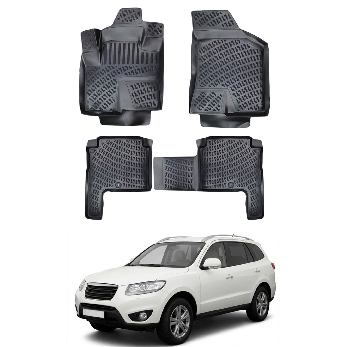Hyundai Santa Fe Floor Mats 2006-2012 - Auto Accessory