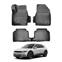 Hyundai Ioniq 5 Floor Mats 2021-2026, TPE All Weather, Non Slip Car Interior Floor Liner