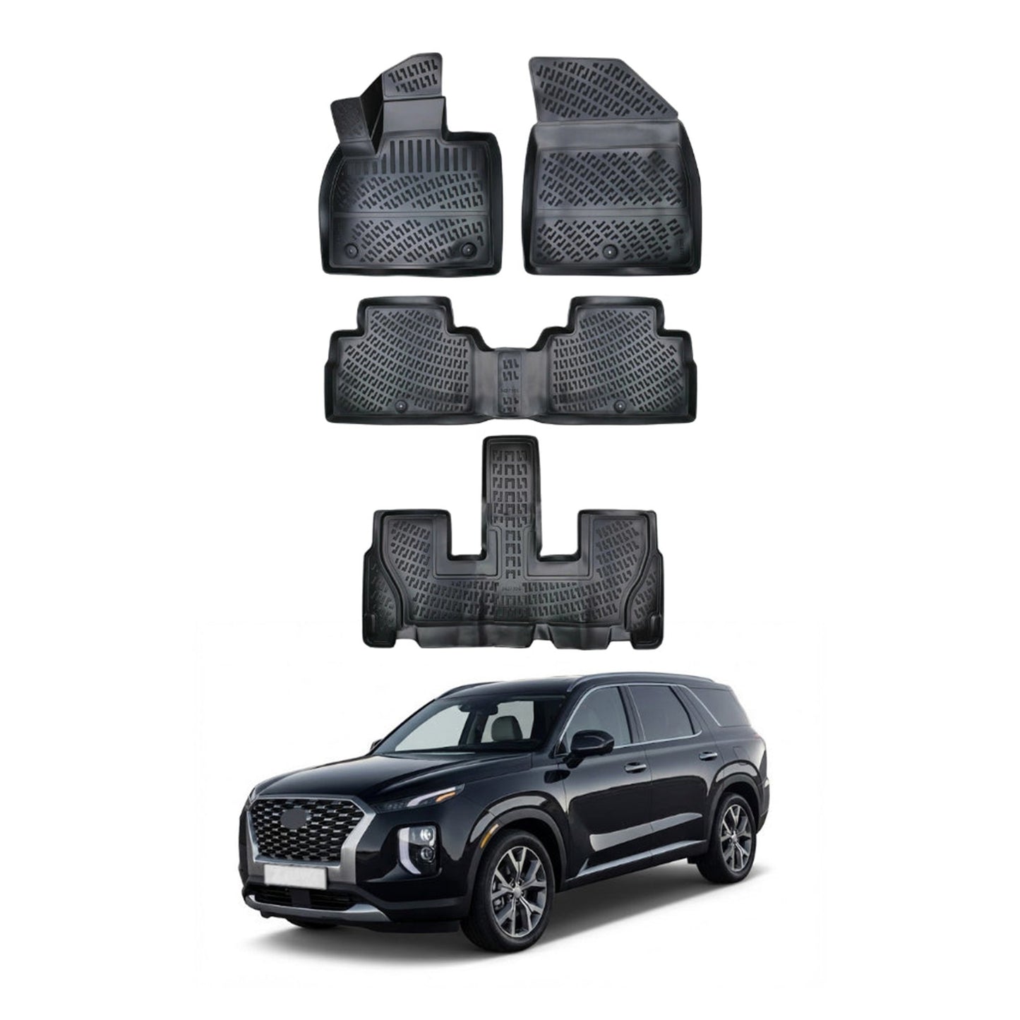 Hyundai Palisade Floor Mats 2020-2026 - Auto Accessory