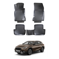 Infiniti QX30 Floor Mats 2017-2019, TPE All Weather, Non Slip Car Interior Floor Liner