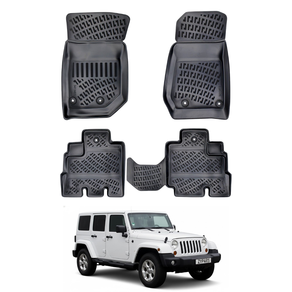 Jeep Wrangler Unlimited Floor Mats 2014-2018