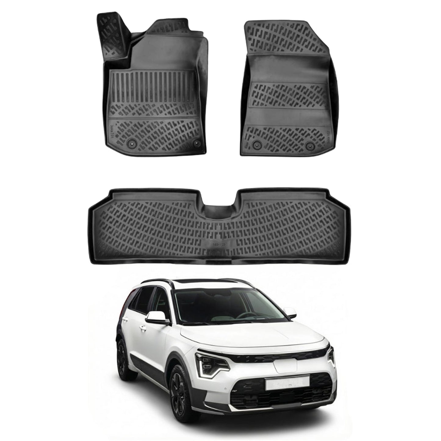 Kia Niro Floor Mats 2022-2026 - Auto Accessory SKU: 0551