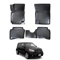 Kia Soul Floor Mats 2008-2013, TPE All Weather, Non Slip Car Interior Floor Liner