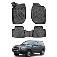 Land Rover Freelander Floor Mats 1997-2006, TPE All Weather, Non Slip Car Interior Floor Liner