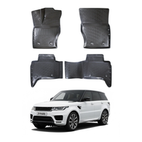 Land Rover Range Rover Floor Mats 2013-2022, TPE All Weather, Non Slip Car Interior Floor Liner