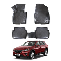 Mazda CX-5 Floor Mats 2012-2017, TPE All Weather, Non Slip Car Interior Floor Liner