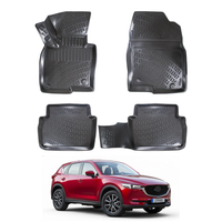 Mazda CX-5 Floor Mats 2017-2026, TPE All Weather, Non Slip Car Interior Floor Liner