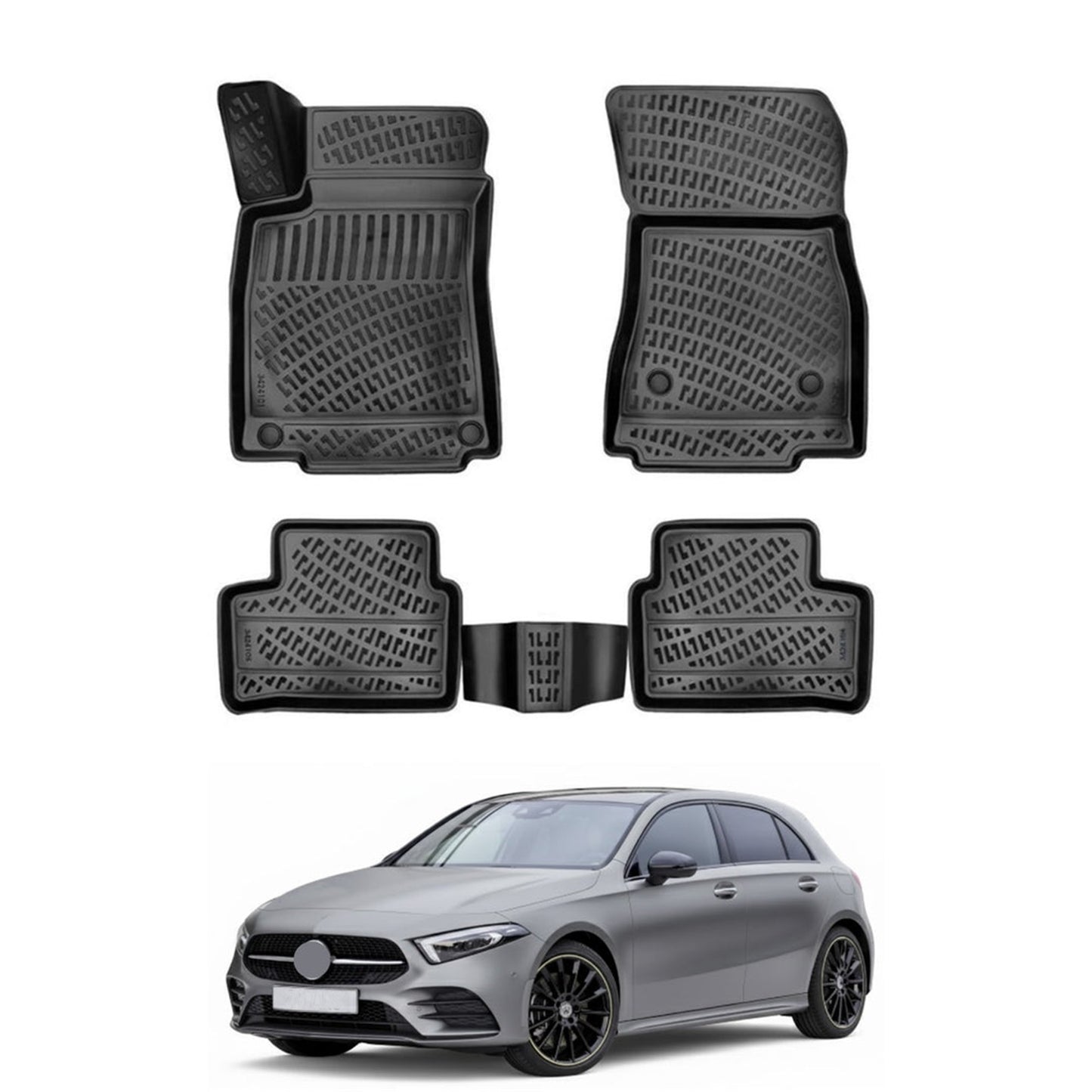 Mercedes A Class W177 Floor Mats 2018-2026 - Auto Accessory