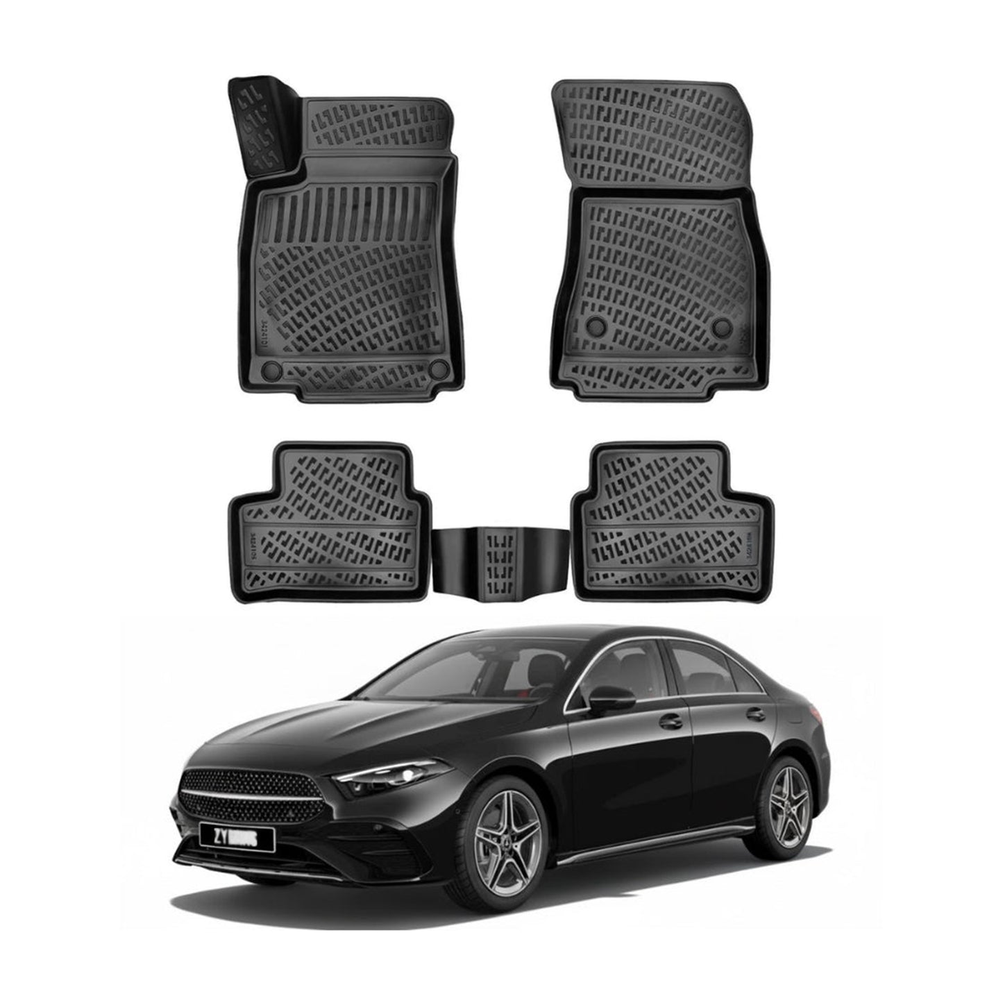 Mercedes A Class V177 Floor Mats 2018-2026 - Auto Accessory