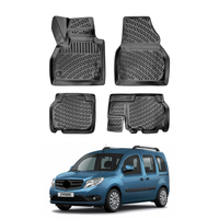 Mercedes Citan Floor Mats 2012-2021, TPE All Weather, Non Slip Car Interior Floor Liner