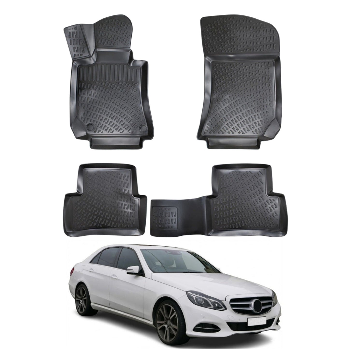 Mercedes E Class W212 Floor Mats 2010-2016 - Auto Accessory