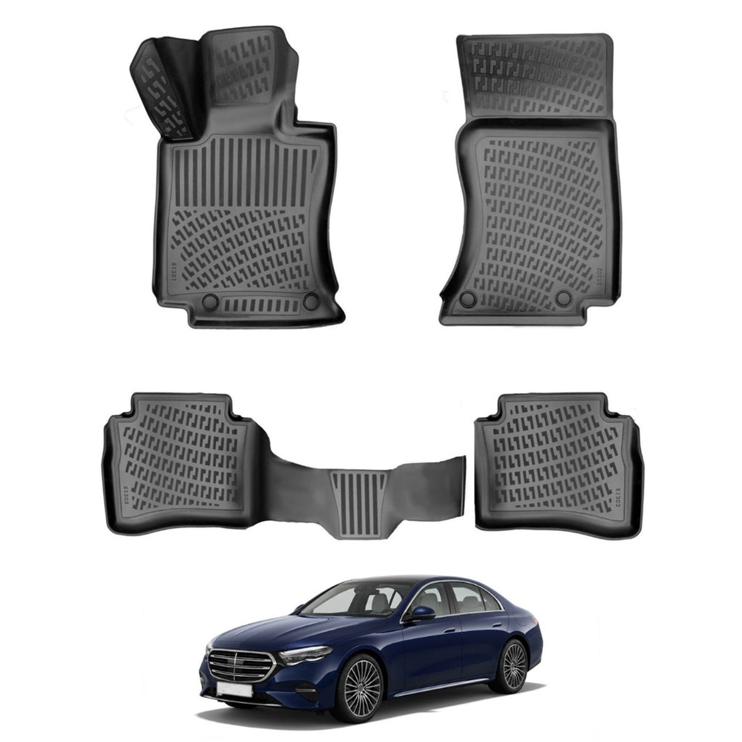 Mercedes E Class W214 Floor Mats 2023-2026 - Auto Accessory