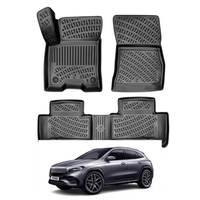 Mercedes EQA Floor Mats 2021-2026, TPE All Weather, Non Slip Car Interior Floor Liner