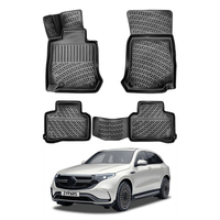 Mercedes EQC Floor Mats 2019-2026, TPE All Weather, Non Slip Car Interior Floor Liner