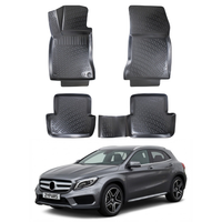 Mercedes GLA Floor Mats 2014-2020, TPE All Weather, Non Slip Car Interior Floor Liner