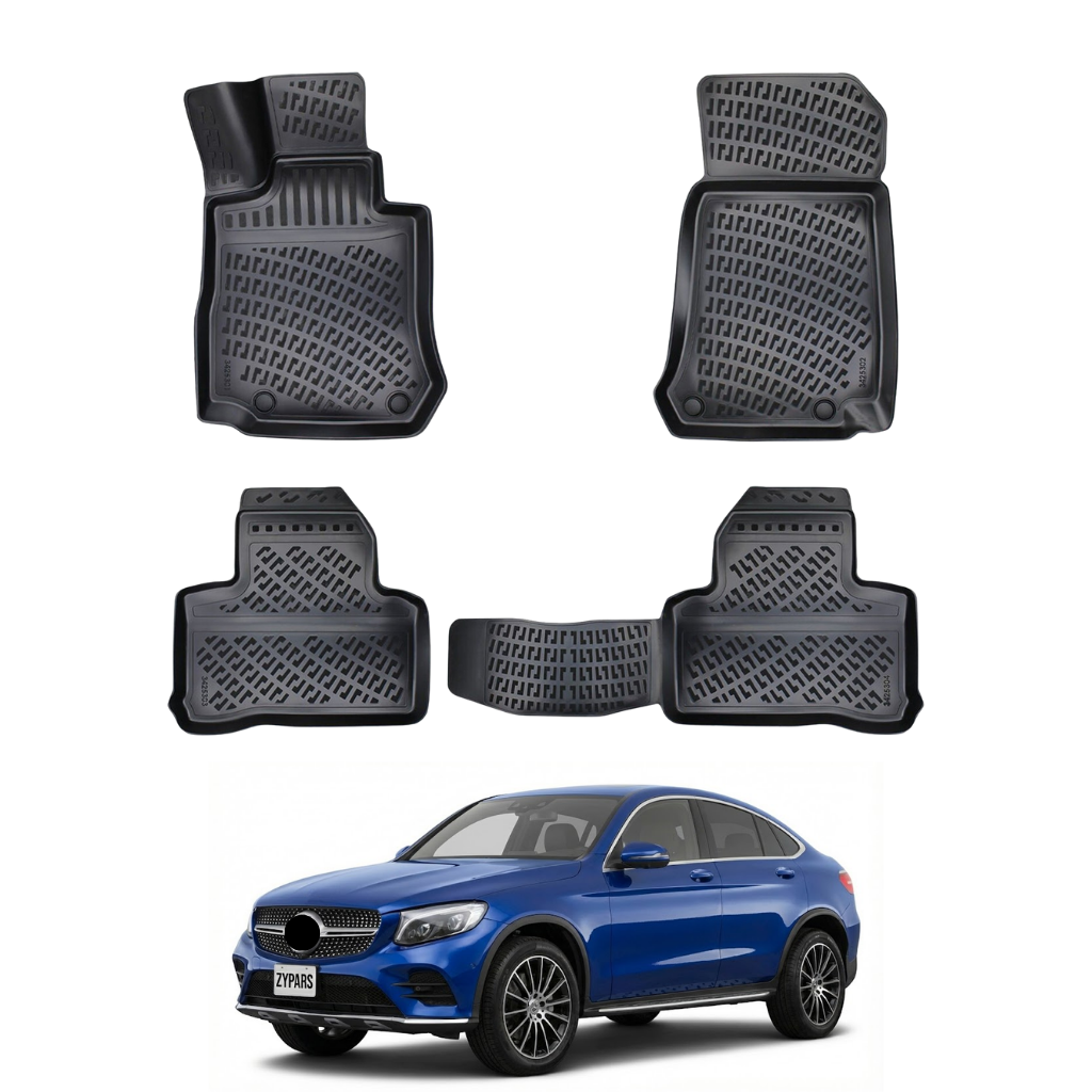 Mercedes GLC C253 Floor Mats 2015-2023