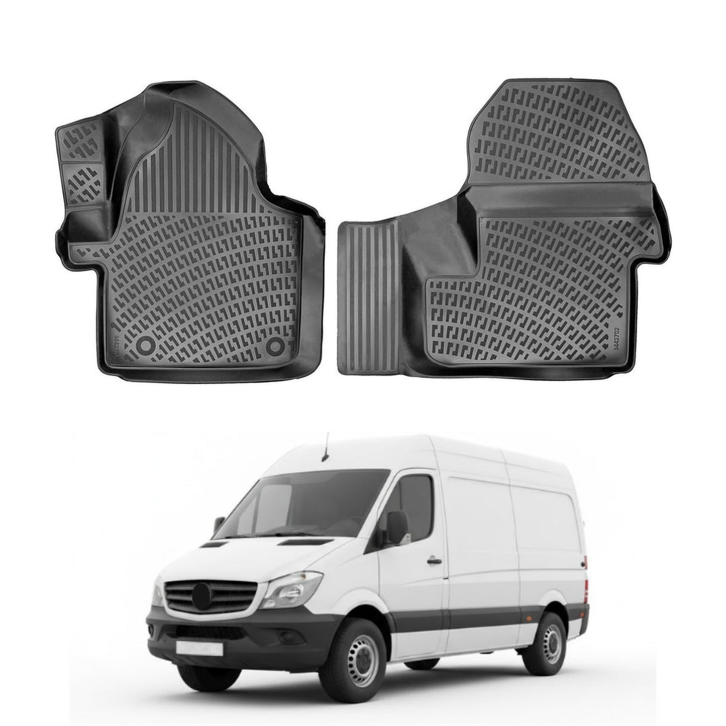 Mercedes Sprinter W906 Floor Mats 2006-2019 - Auto Accessory