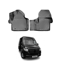 Mercedes Sprinter W907 Floor Mats 2019-2026, TPE All Weather, Non Slip Car Interior Floor Liner