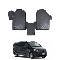 Mercedes Vito W447 Floor Mats 2014-2026, TPE All Weather, Non Slip Car Interior Floor Liner