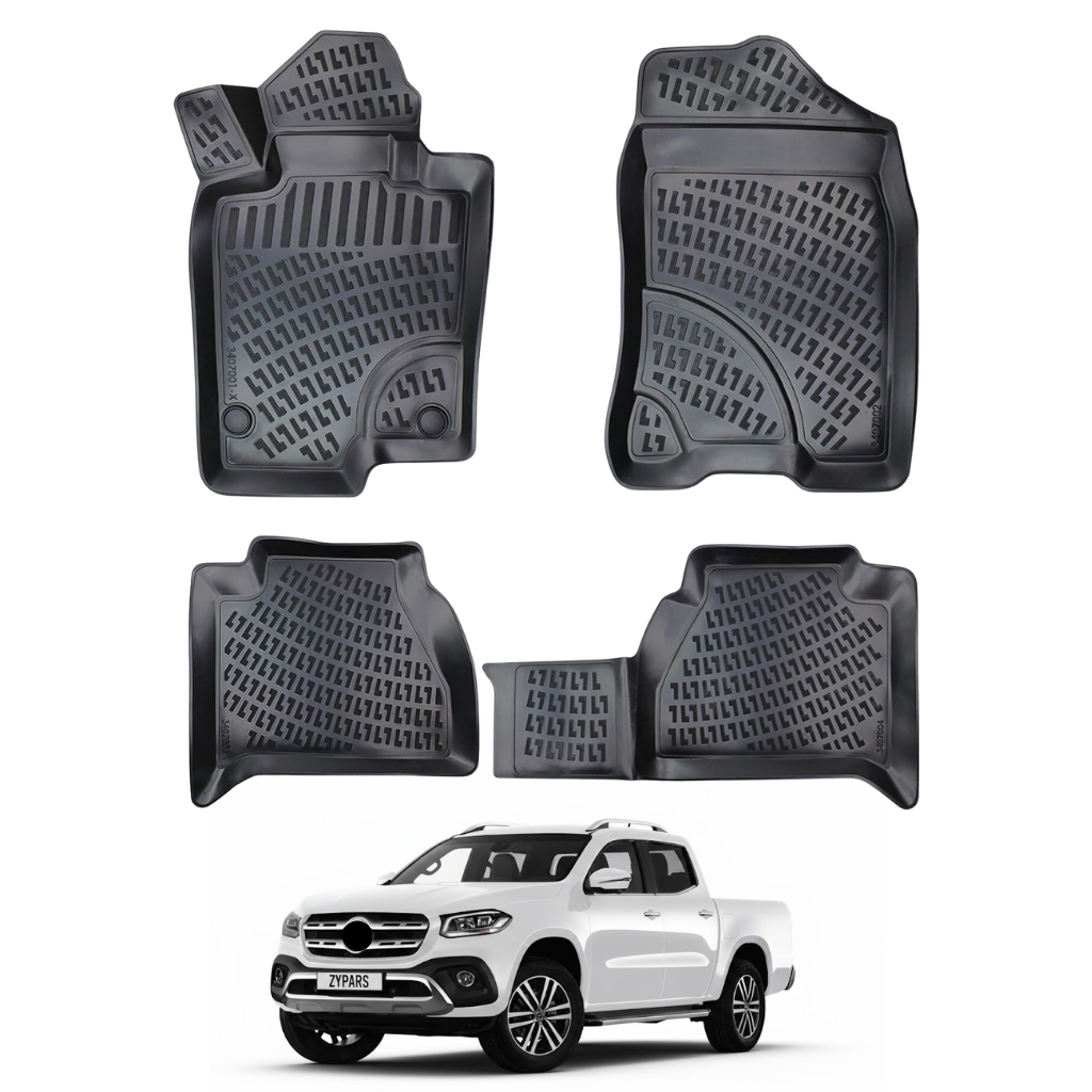 Mercedes X-Class Floor Mats 2017-2026 | Ehiltek Shop