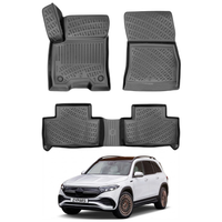 Mercedes EQB Floor Mats 2021-2026, TPE All Weather, Non Slip Car Interior Floor Liner