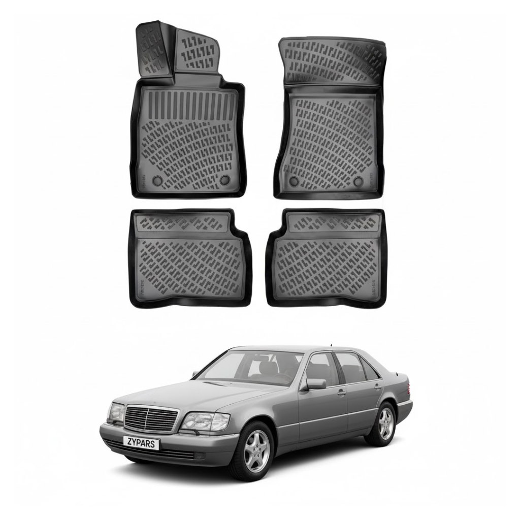 Mercedes S Class W140 Floor Mats 1991-1998