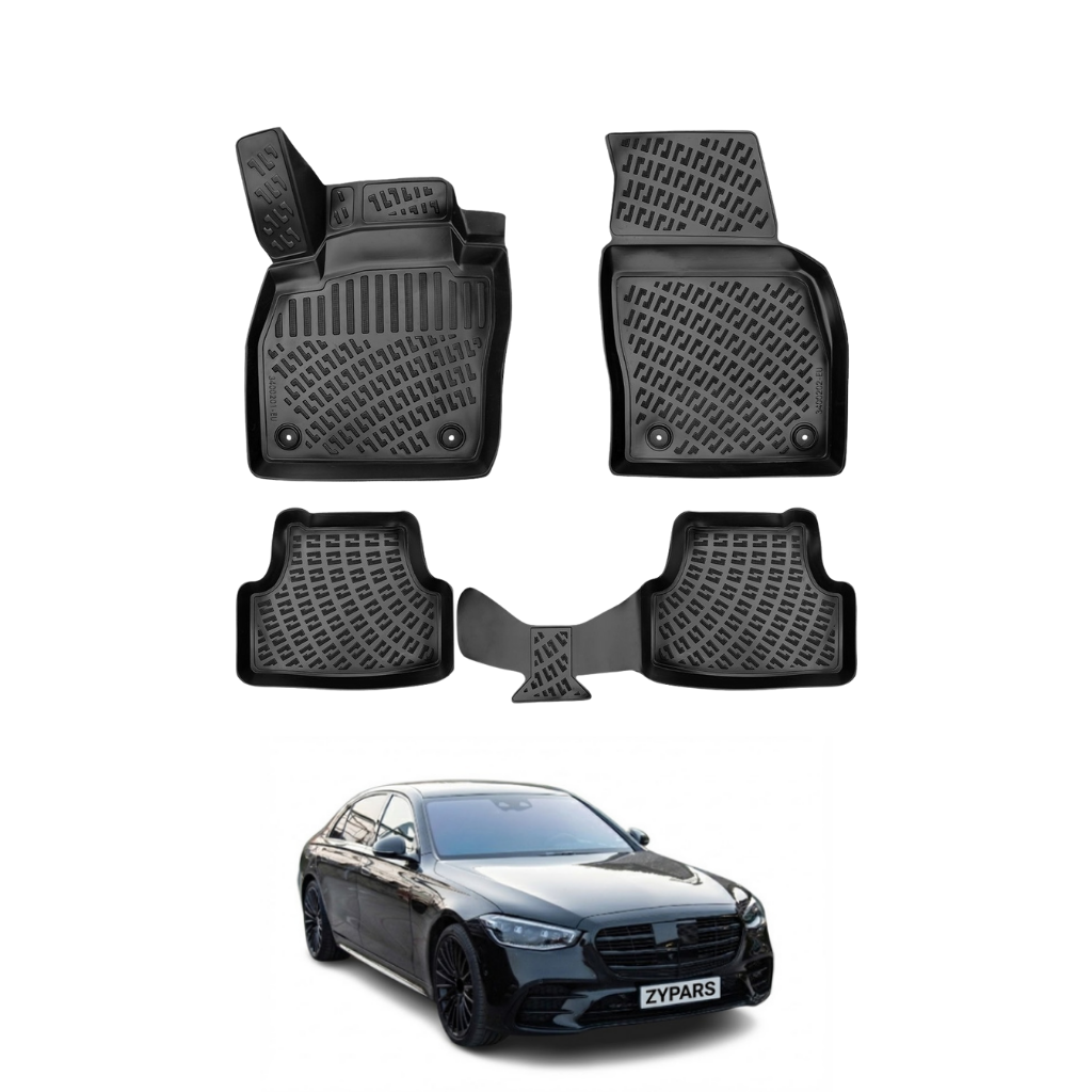 Mercedes S Class W223 Floor Mats 2021-2026