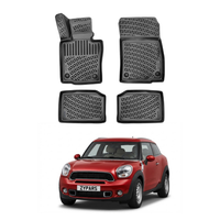 Mini Paceman Floor Mats 2013-2016, TPE All Weather, Non Slip Car Interior Floor Liner