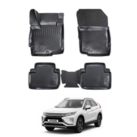 Mitsubishi Eclipse Cross Floor Mats 2018-2026, TPE All Weather, Non Slip Car Interior Floor Liner