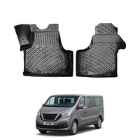 Nissan NV300/Primastar Floor Mats 2016-2026, TPE All Weather, Non Slip Car Interior Floor Liner