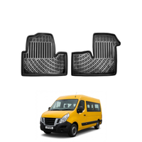 Nissan NV400 Floor Mats 2010-2026, TPE All Weather, Non Slip Car Interior Floor Liner