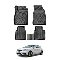 Nissan Pulsar Floor Mats 2014-2018, TPE All Weather, Non Slip Car Interior Floor Liner