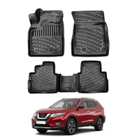 Nissan Rogue Floor Mats 2021-2026, TPE All Weather, Non Slip Car Interior Floor Liner
