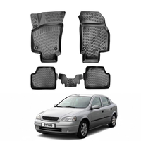 Opel Astra G Floor Mats 1998-2004, TPE All Weather, Non Slip Car Interior Floor Liner