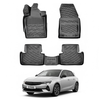 Opel Astra Floor Mats 2021-2026, TPE All Weather, Non Slip Car Interior Floor Liner