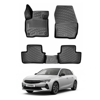 Opel Astra Floor Mats 2023-2026, TPE All Weather, Non Slip Car Interior Floor Liner
