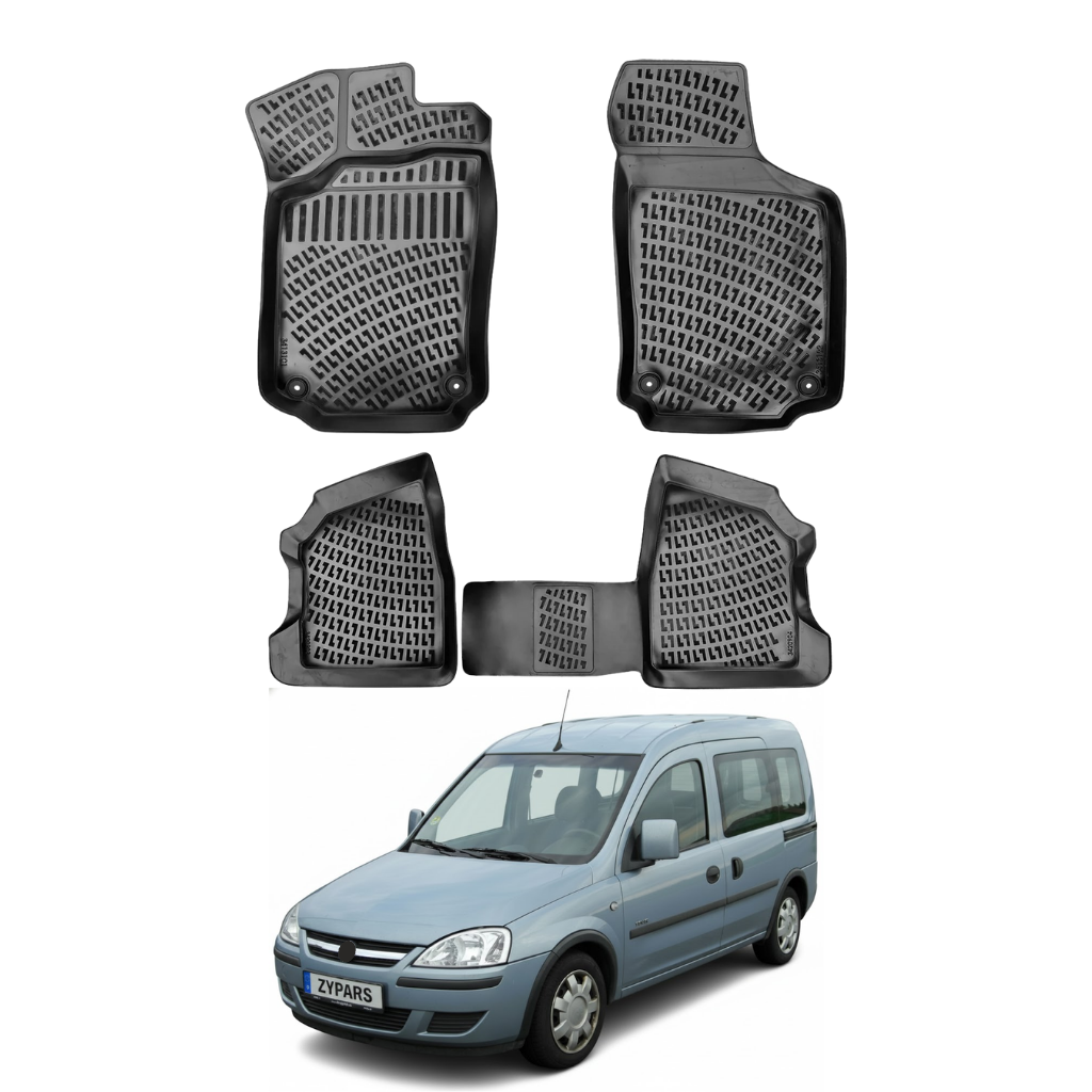 Opel Combo C Floor Mats 2001-2011