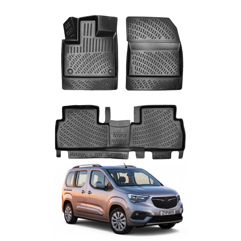 Opel Combo E Floor Mats 2019-2026 - Auto Accessory SKU: 0790