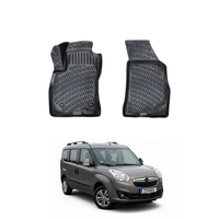 Opel Combo E Floor Mats 2011-2017, TPE All Weather, Non Slip Car Interior Floor Liner