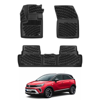 Opel Grandland Floor Mats 2021-2024, TPE All Weather, Non Slip Car Interior Floor Liner